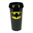 Batman Logo Black Travel Mug